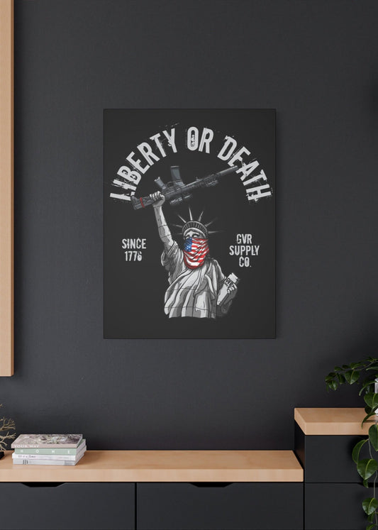 Liberty or Death Canvas